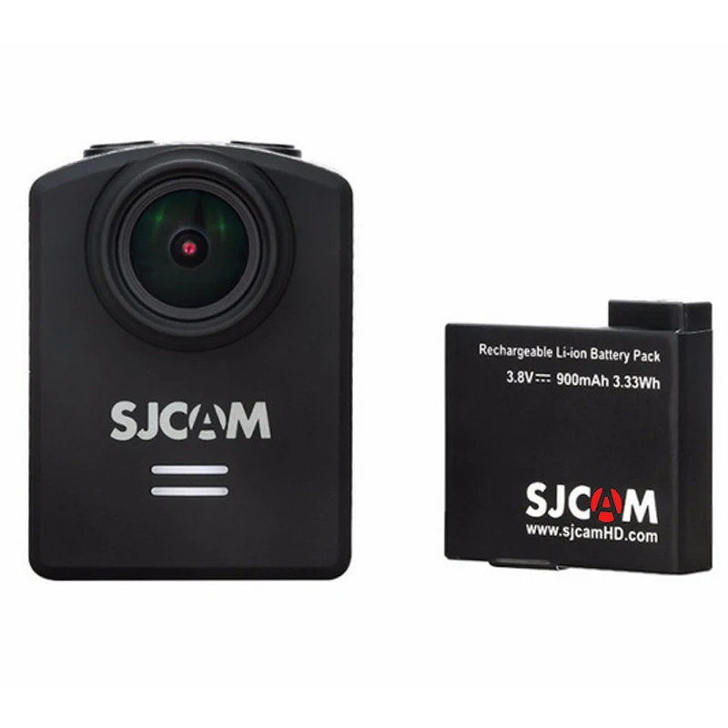 Оригинальный бренд SJCAM 3 8 V 900mAh литий-ионный аккумулятор черный для M20 батареи и USB