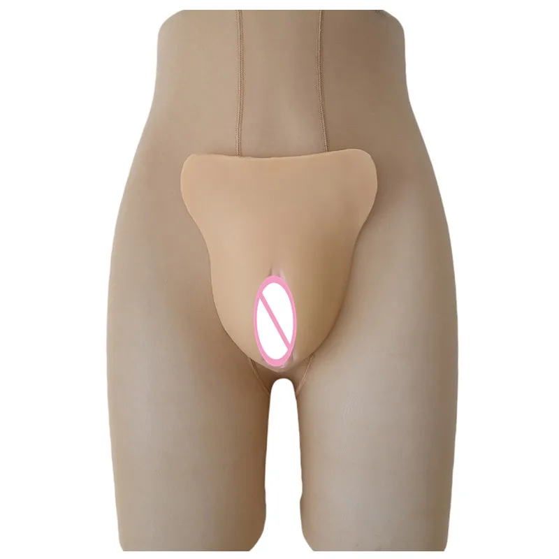 Crossdresser Transgender Shemale Vagina Pads Mens Hiding Panty Insert Reusable Silicone Fake |