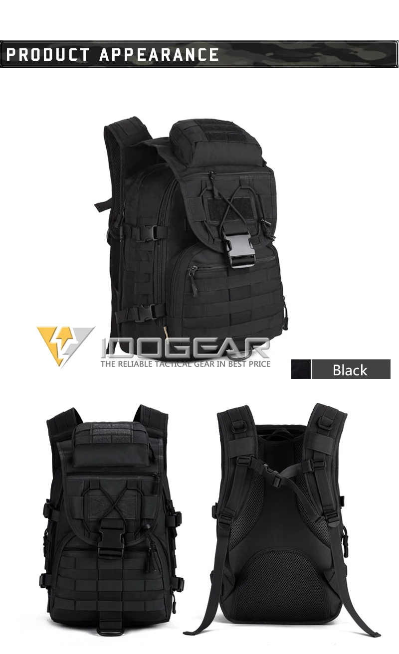 IDOGEAR X7 Рюкзак Военная Тактическая Сумка Molle водостойкий тактический рюкзак для спорта на открытом воздухе, туризма, кемпинга