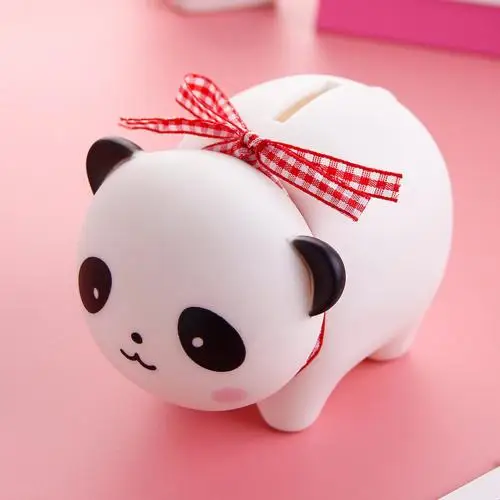 Детская Милая копилка, милая панда, животное, копилка, коробка, игрушки, сокровище, деньги, монета, экономия, игра, деньги, стол, Декор, Рождественский гаджет, подарки - Цвет: Panda