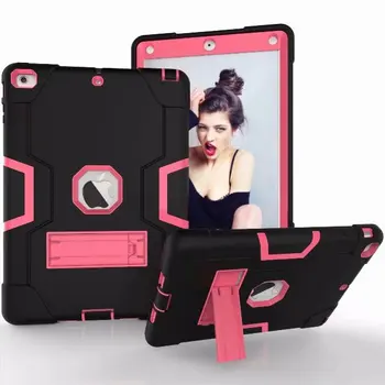 

New Armor Case For Ipad 2 3 4 Kids Safe Heavy Duty Silicone Hard Cover Model A1458 A1459 A1460 A1416A1430 A1403 A1395 A1396 Case