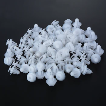 

100Pcs Bumper clips Accessories Car Door Plastic Screw Fastener Rivets