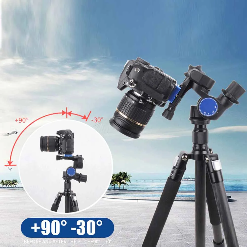 Benro GD3WH карданный штатив с шаровой головкой, трехмерная шаровая Головка, сферический штатив, карданный штатив на платформе для DSLR камеры