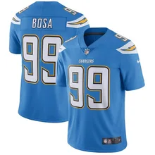 Мужская Новинка, высокое качество, Лос-Анжелес, Joey Bosa Chargers power blue jersey