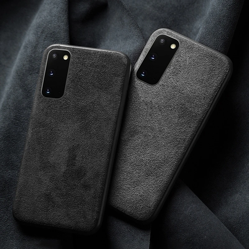 Кожаный чехол для телефона Samsung Galaxy A71 A70 A50 A51 A30s из замши galaxy A10 A20 A40 A60 | Мобильные