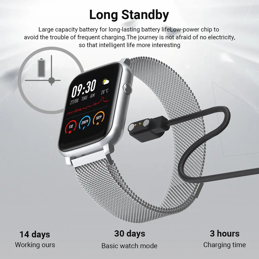 smartwatch korean 1.3 inch Smart Watch Ip68