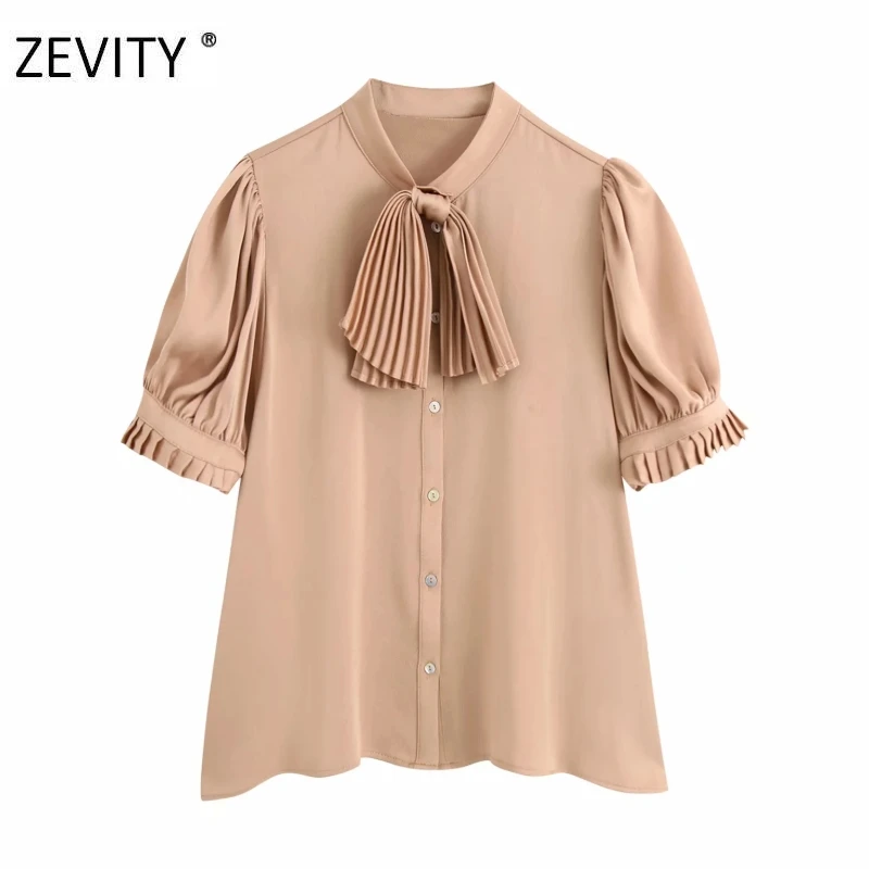 pleated smock top