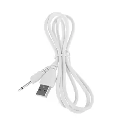 Cable de carga USB Universal, cargador de fuente de alimentación Mono de Audio 2,5 AUX, 15/16/17/19mm