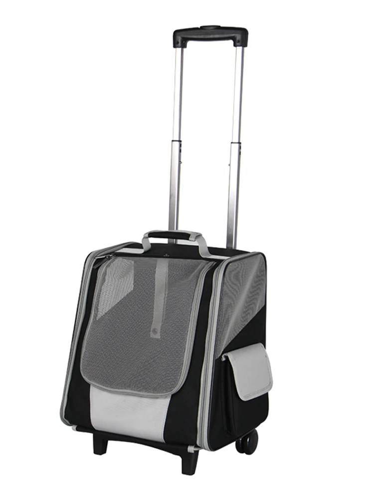 Открытый полюсный ящик для собак и собак, переносная коробка для перевозки домашних животных, большая дорожная сумка для домашних животных, рюкзак на плечо для кошек, дорожная сумка для собак