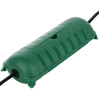 

Waterproof Connection Box Extension Cord Cover Safety Connection Seal for Outdoor Garden Outlet / Plug / Power Tool