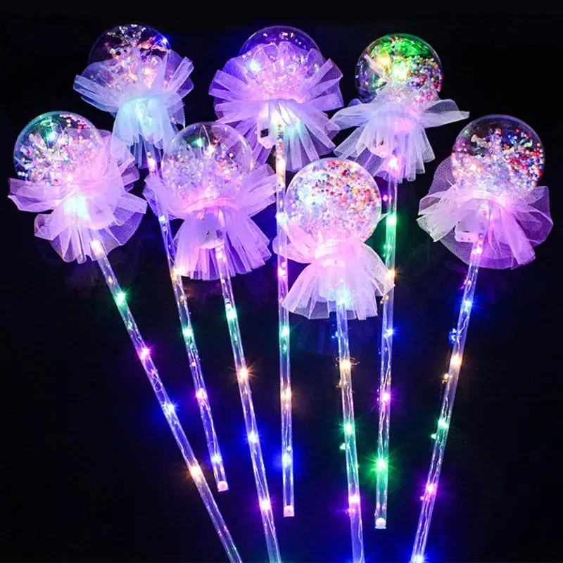 10LED красочные ручные Воздушные шары огни латексный прозрачный флэш-струнная лампа детские игрушки декоративное освещение палка