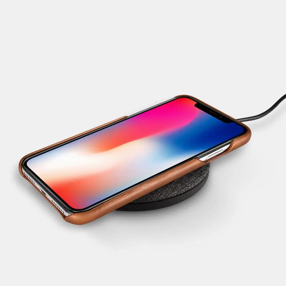Icarer бренд для iPhone XS чехол из натуральной кожи телефонные чехлы Винтаж Имитация ультра тонкий мобильный телефон задняя крышка