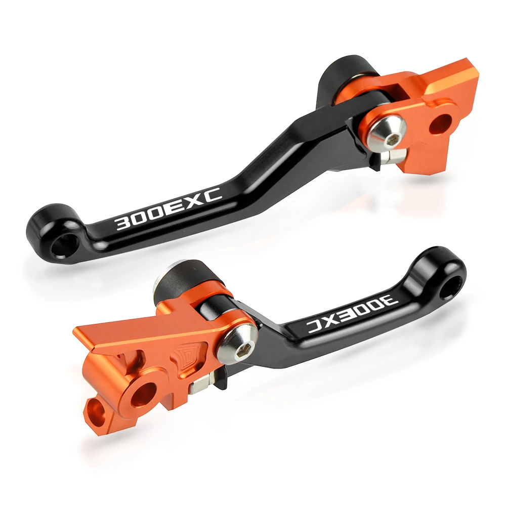 Dirt bike CNC Aluminum Motocycle Levers Motocross Pit Bike Pivot Brake Clutch Lever For KTM 300EXC 300 EXC 2014-2018 2015 2016