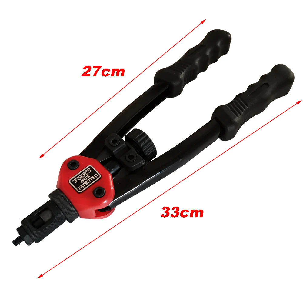 Rivet Gun, Rivet Nut Tool ALLSOME BT-605 Riveter Gun Hand Insert Rivet Nut Tool Manual Mandrels M3 M4 M5 M6 M8 M10 M12 HT2597