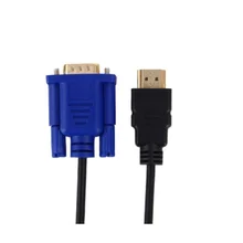 1,8 м HDMI мужчина к VGA Женский видео конвертер адаптер кабель для ПК DVD 1080P HDTV