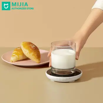 

Xiaomi Cup Saucer Rosou 55℃ Warm Control Support Ceramic Cup Glass Cup With Smart Gravity Sensor Tempered Glass For Coffee Milk