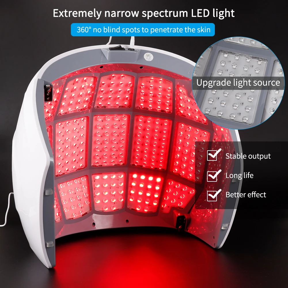  Hot Sale 4 Colors LED Facial Mask Photon PDT Therapy Skin Rejuvenation Acne Remover Anti-wrinkle Sk - 33037244492