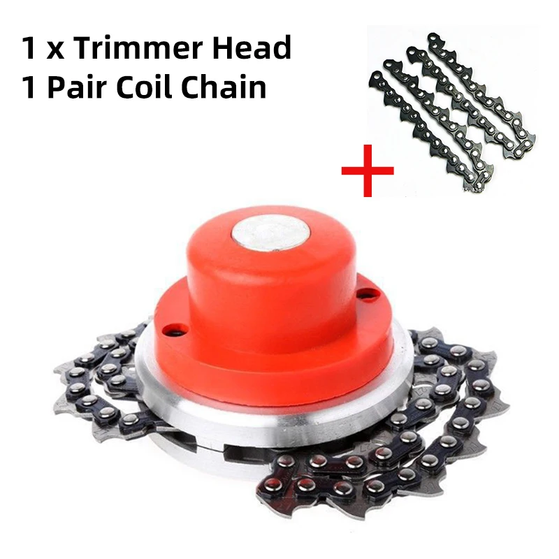 NEW Universal Trimmer Head Coil 65Mn Chain Brushcutter With Thickening chain Garden Grass Parts Trimmer For Lawn Mower