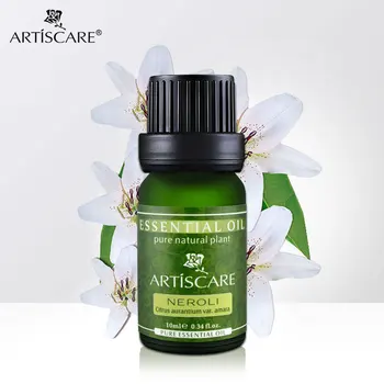 

ARTISCARE Neroli Pure Essential Oil 10ml Anti Aging Anti Wrinkle Whitening and Moisturize Skin Care Massage Oil 100% Natural Oil