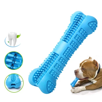 

Dog Toys Pet Molar Puppy Chew Toothbrush Tooth Cleaner Brushing Stick Dogs Doggy Dental Care Dog Bone Toy Pet Supplies