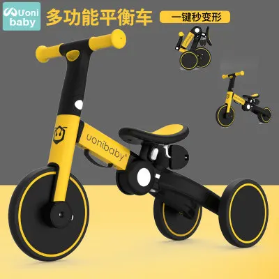 4 in 1 Children's Scooter 1-3-6 years Old Baby Balance Bike Children Tricycle Stroller Gift for Child