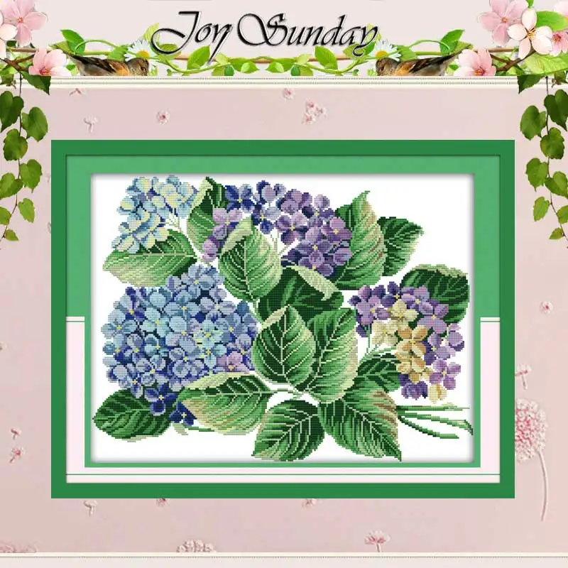 Набор для вышивки крестиком 11CT 14CT с фиолетовыми узорами|cross stitch 11ct|cross setcounted cross |