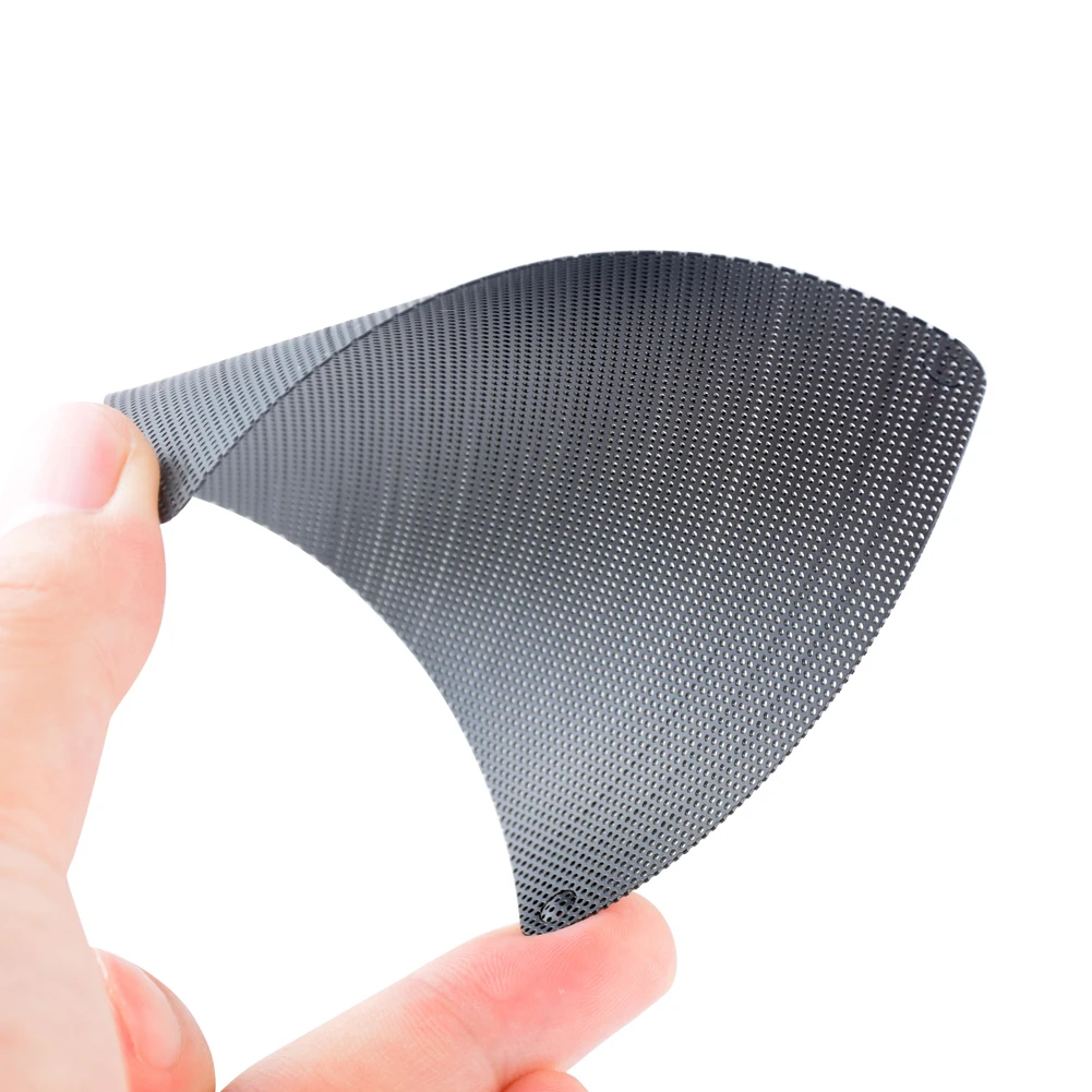 5pcs 8cm 9cm 12cm 14cm Black Square Fan Filter PC Computer Mesh Dustproof Case Cover 80 90 120 140mm Fan Dust Filter Cooler