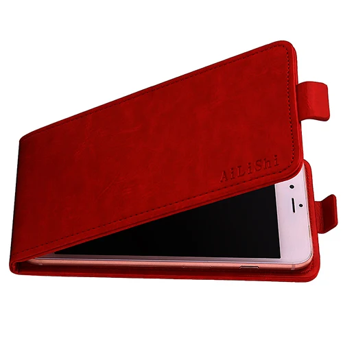 AiLiShi для Kenxinda KXD 6C A1 D57 D58 Caterpillar Cat S52 чехол с вертикальной Откидывающейся Крышкой из искусственной кожи корпуса для телефона, аксессуары для отслеживания - Цвет: Красный