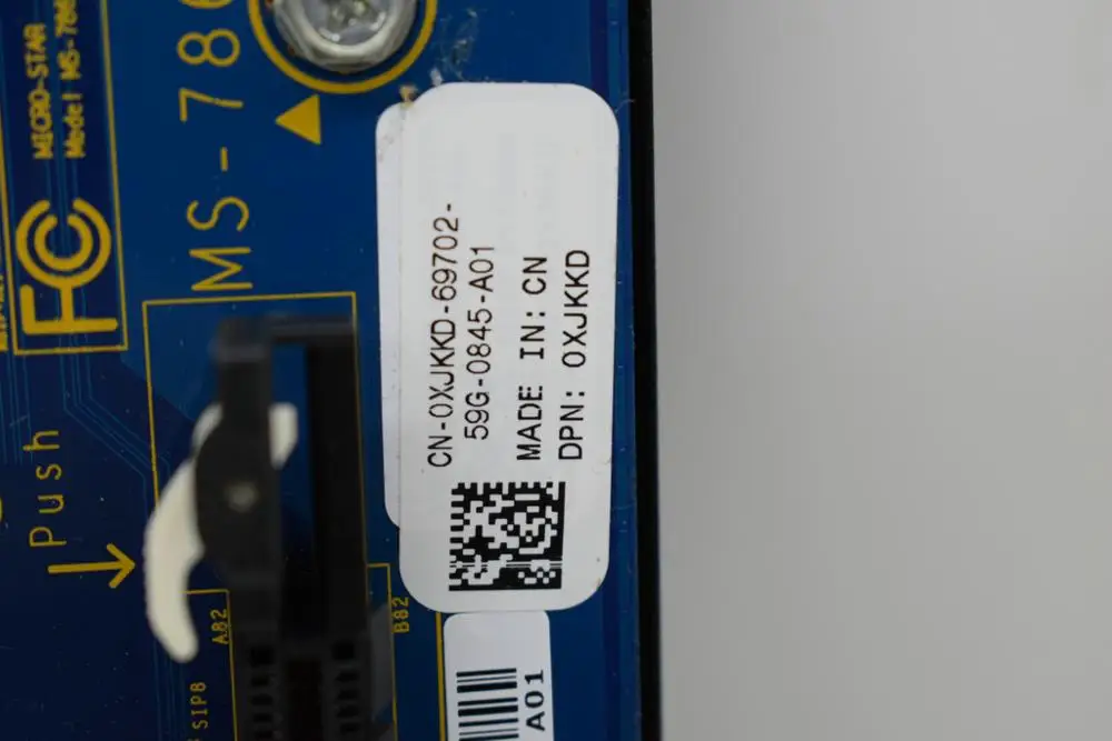 Для DELL Alienware области 51 R2 MS-7862 0XJKKD x99 оригинальная подержанная материнская плата