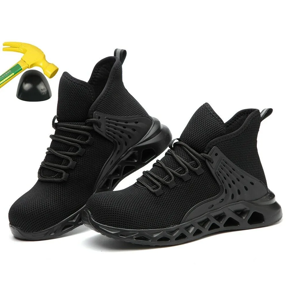 Indestructible steel toe safety shoes for menBotas de segurança