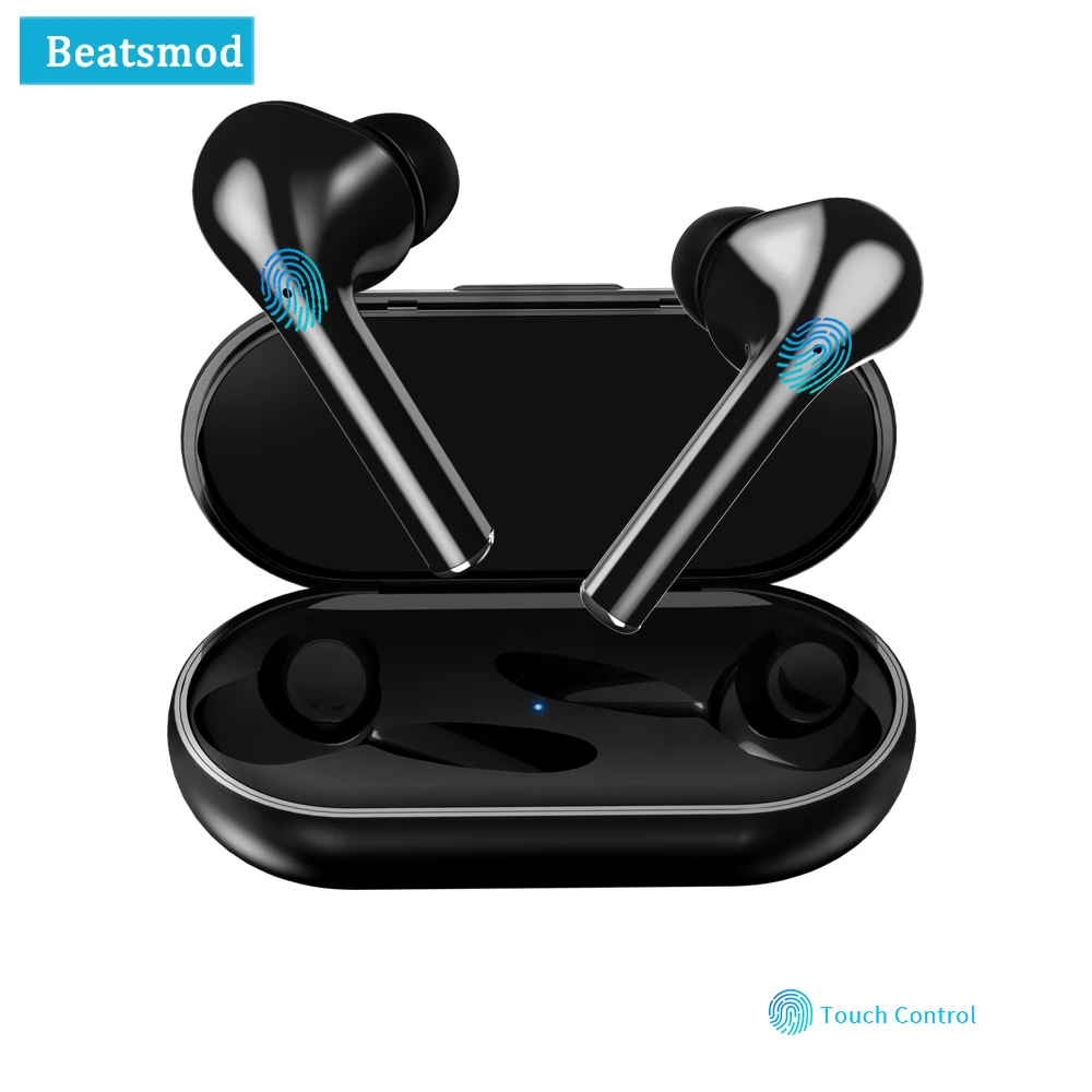 M6s наушники-вкладыши TWS Bluetooth V5.0 сенсорным работы гарнитура True беспроводной