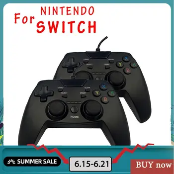 

For Nintendo Mando Switch Pro For NS For PC Smartphone Mini USB Controle Game Controller Wired Gamepad Joystick Game Joy Pad
