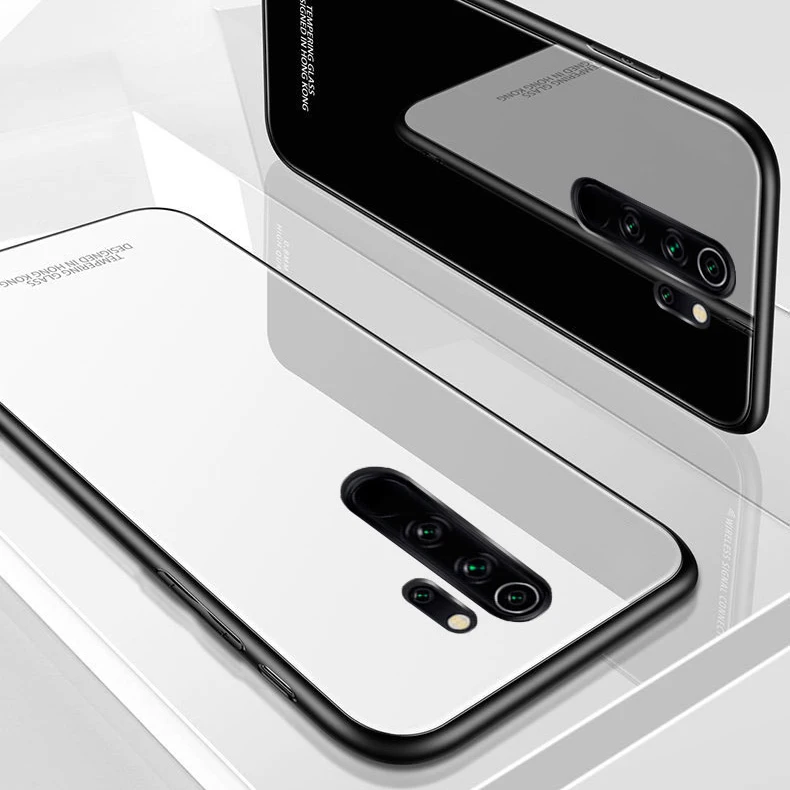 Чехол для Xiaomi Redmi Note 8T роскошный Твердый защитный чехол накладка из закаленного