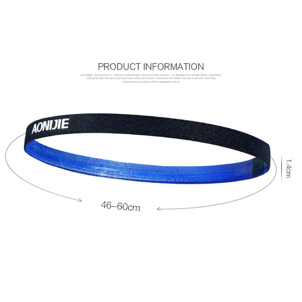 Спортивная резинка Sweatband Абсорбент Йога Hairband для бега на открытом воздухе Фитнес крутая бандана Анти Пот повязка для волос печать повязка на голову