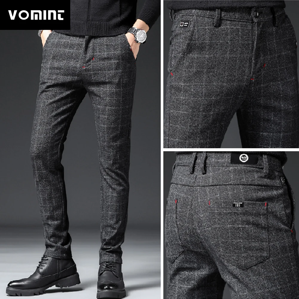 Мужские узкие прямые брюки VOMINT повседневные для бега | Мужская одежда