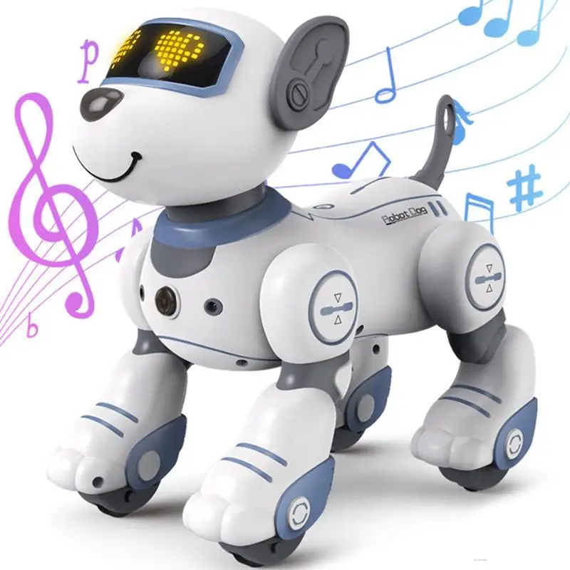 New BG1533 Intelligent Follow Remote Control Robot Dog Handstand Music Dance Stunt Electronic Pet Children's Toys | Игрушки и хобби