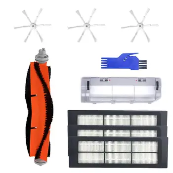 

Main Brush Filter Side Brushes Kit For Xiaomi Vacuum S5/S51/s52/s55/T6/T4 6 Arms Side Brushes Round Brush Of Vacuum