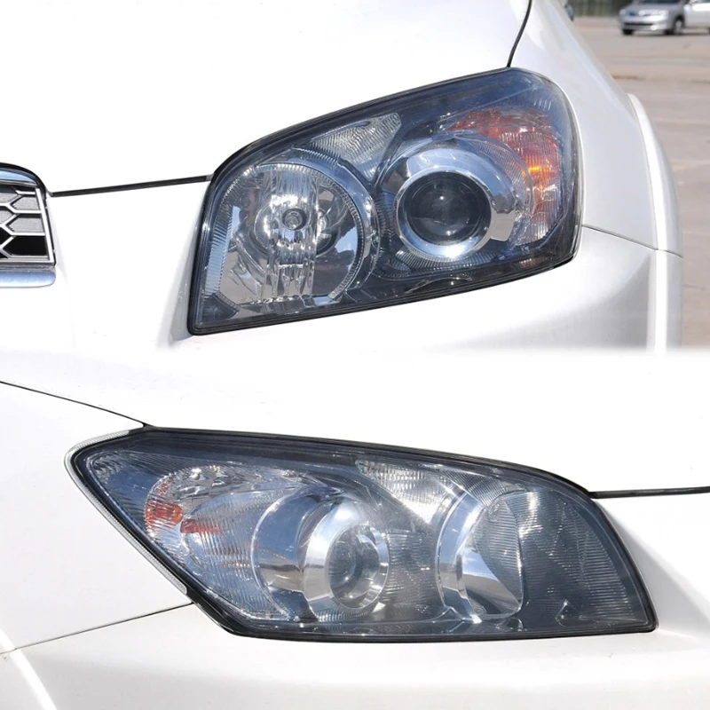 2 шт. для Toyota RAV4 2009-2012 объектив абажур фары крышка линзы лампы прозрачный корпус передняя фара корпус