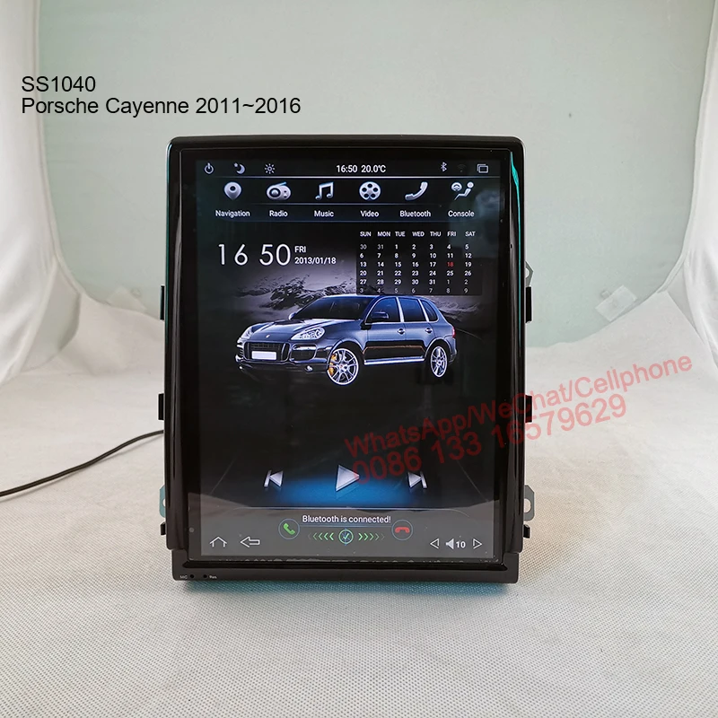 10 4 дюймовый вертикальный IPS экран Тесла стиль Android автомобильный GPS