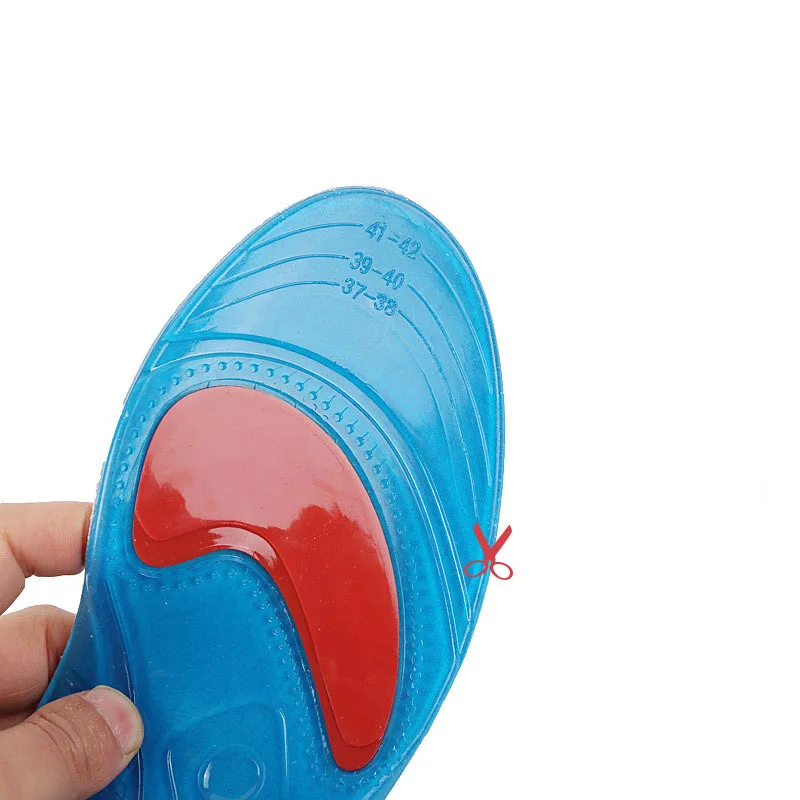 Thick Flannel Shock Absorption Sports Insoles For Men And Women Spring And Summer Running Slip Breathable Basketball Insoles