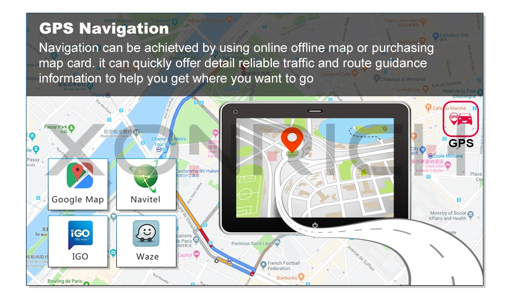 Discount 2din Android 9 Car Radio Multimedia For Ford Focus 2 3 mk2 Mondeo 4 Kuga Fiesta Transit Connect S-C MAXGPS Navigation head unit 5
