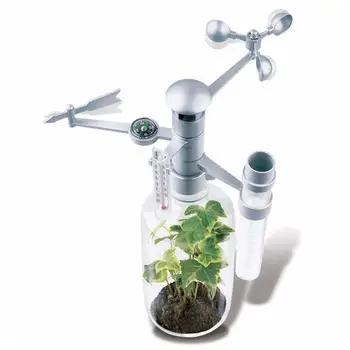 

DIY ToySet Intellectual Development Science Weather Station Knowledge Science Physics Puzzle Toys Children Scientific Team Toy