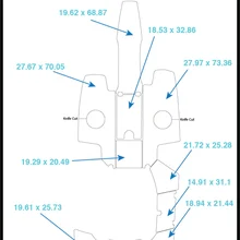 2012 Chaparral 216 плавающий шаг и коврик для кокпита лодка EVA Тиковый настил 1/" 6 мм