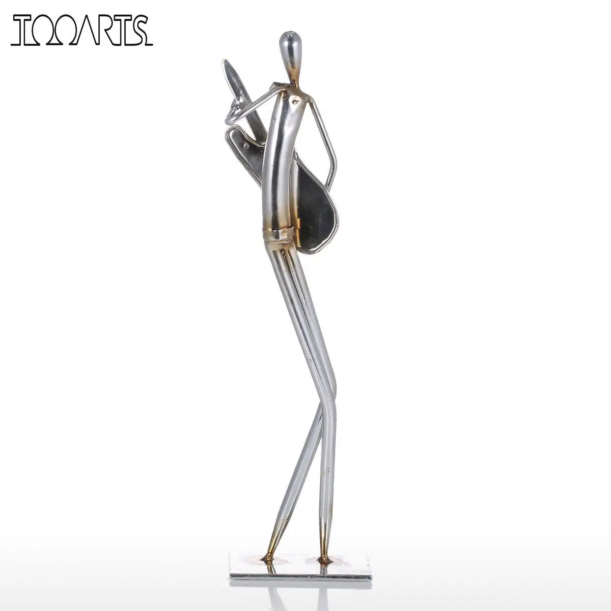 

Metal Sculpture Orchestra Trumpet Iron Sculpture Abstract Sculpture Modern Sculpture Band Instrument Home Ornament Gift