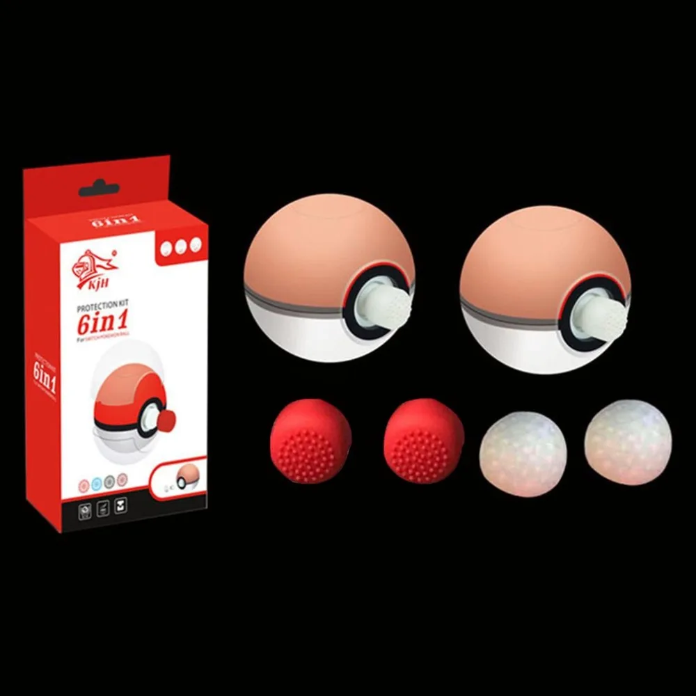 6 в 1 пластиковый чехол для переключателя Poke Ball Plus NS Poke Ball чехол Dream Handle защитный чехол для переключателей аксессуары