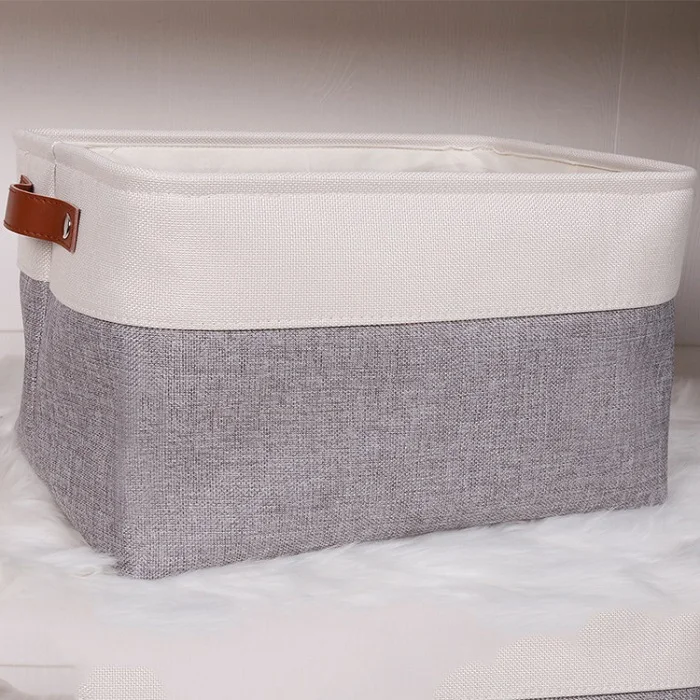 38x28x24cm Новые складные корзины для хранения, переносные детские игрушки для стирки, органайзер для одежды и мелочей, ящик для хранения, сумка для хранения шкафа - Цвет: 38x28x24cm