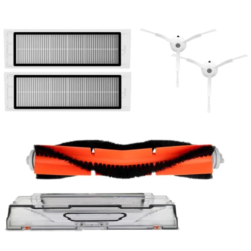 For Xiaomi Mi Robot Vacuum Cleaner Parts Dust Bin Box with Hepa Filter Replacements for Robotic er | Бытовая техника