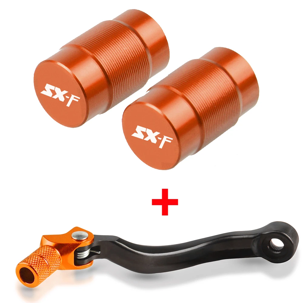 Palanca de Pedal de cambio de marchas para bicicleta de cross, cubierta de de válvula de neumático de vehículo de motocicleta, para 250SX F 350SX F 505SX F 250 350