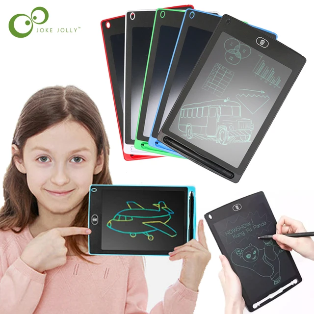 Creative Writing Drawing Tablet 8.5 /12Inch Notepad Digital LCD Graphic Board Handwriting Bulletin Board Kids Education Toys 1