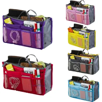 

Women Travel Insert Handbag Organiser Purse Large Liner Organizer Tidy Bag
